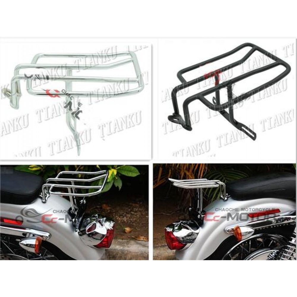 Motorcycle Rear Fender Luggage Rack For Harley Davidson Sportster XL883 XL 1200 Dyna Wide Glide Softail FLST FLT FLHT
