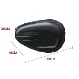 Free SA212 Komine motorcycle tail bag saddle bag around luggage suitcase motorcycle waterproof cover bag can put down helmet