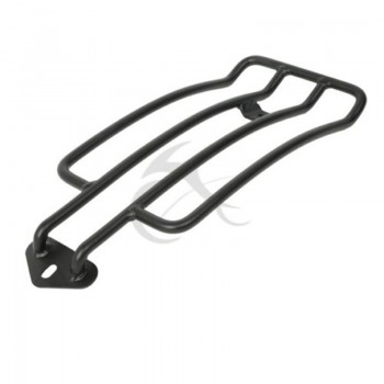 Black C Solo Seat Luggage Shelf Frame Rack For Harley Sportster XL 883 1200 85-03 Motorcycle Accessories
