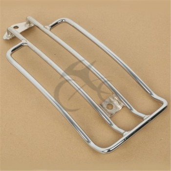 Black C Solo Seat Luggage Shelf Frame Rack For Harley Sportster XL 883 1200 85-03 Motorcycle Accessories
