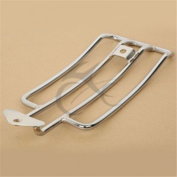 Black C Solo Seat Luggage Shelf Frame Rack For Harley Sportster XL 883 1200 85-03 Motorcycle Accessories