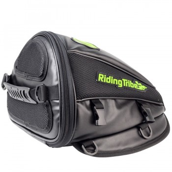 Free shipping 1pcs Motorcycle Large Capacity Luggage Saddle Leather Bags Motorcross Rear Seat Storage Pack Motorcycle Bag