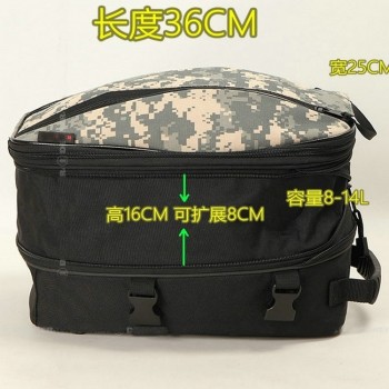 BIKEGP GP968 motorcycle tail bag luggage bag backseat bag Helmet package waterproof cover Camouflage