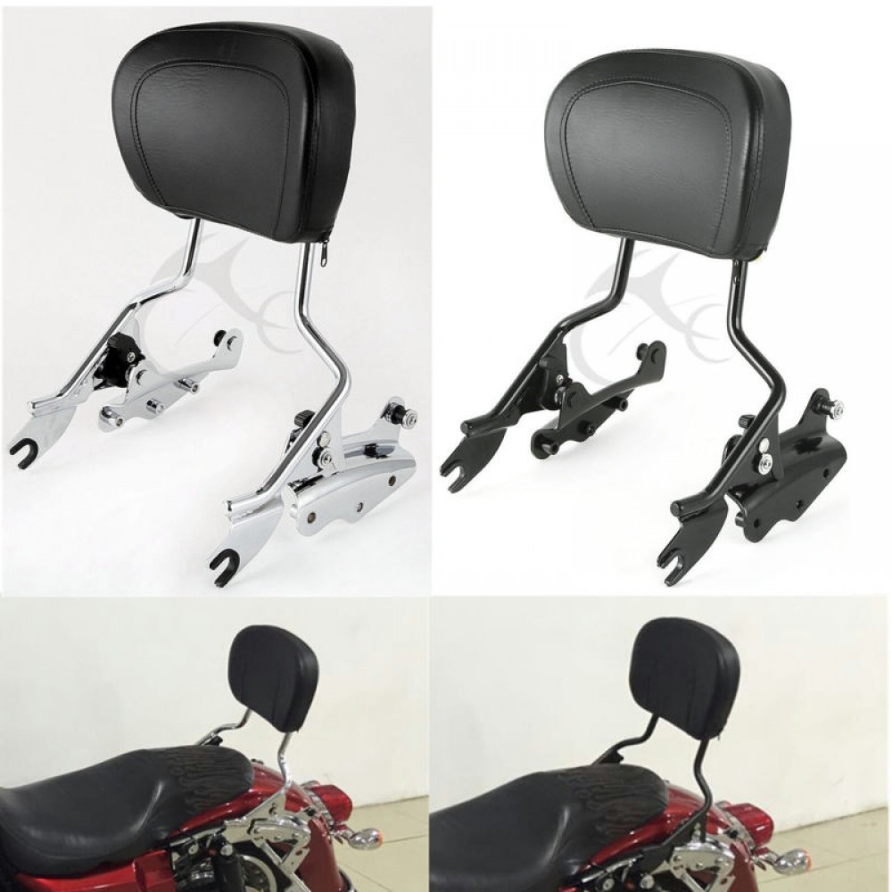 Motorcycle 4 Point Docking Hardware Backrest Sissy Bar For Harley Touring  Electra Road Street Glide FLHR FLHX FLHT FLHTCU 09-13