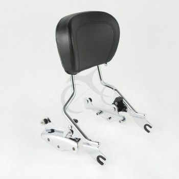 Motorcycle 4 Point Docking Hardware Backrest Sissy Bar For Harley Touring  Electra Road Street Glide FLHR FLHX FLHT FLHTCU 09-13