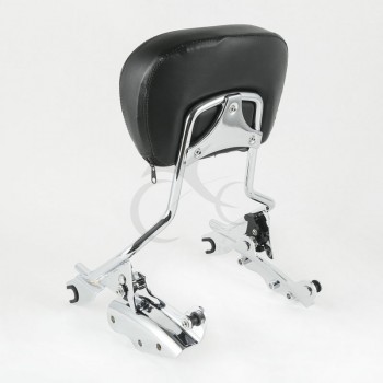 Motorcycle 4 Point Docking Hardware Backrest Sissy Bar For Harley Touring  Electra Road Street Glide FLHR FLHX FLHT FLHTCU 09-13