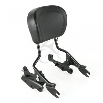 Motorcycle 4 Point Docking Hardware Backrest Sissy Bar For Harley Touring  Electra Road Street Glide FLHR FLHX FLHT FLHTCU 09-13