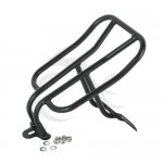 Black Fender Luggage Rack For Harley-Davidson Dyna Low Rider Street Bob  Super Glide EFI FXD 2007-2010