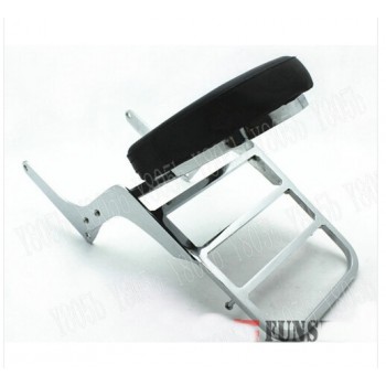 Backrest Sissy Bar Luggage Rack For Honda Rebel CA 250 CMX 250 All Year