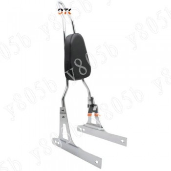 Backrest Sissy Bar Cushion Pad For Harley Davidson Dyna Street Bob Super Glide Low Rider FXDB FXDC EFI FXDI FXDSE FXDWG