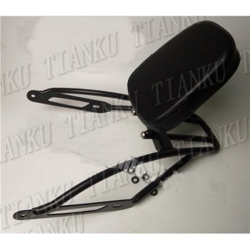 Motorcycle Backrest Sissy Bar Luggage Rack For Harley Davidson Street  500 750