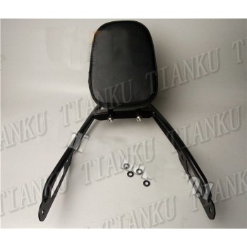 Motorcycle Backrest Sissy Bar Luggage Rack For Harley Davidson Street  500 750