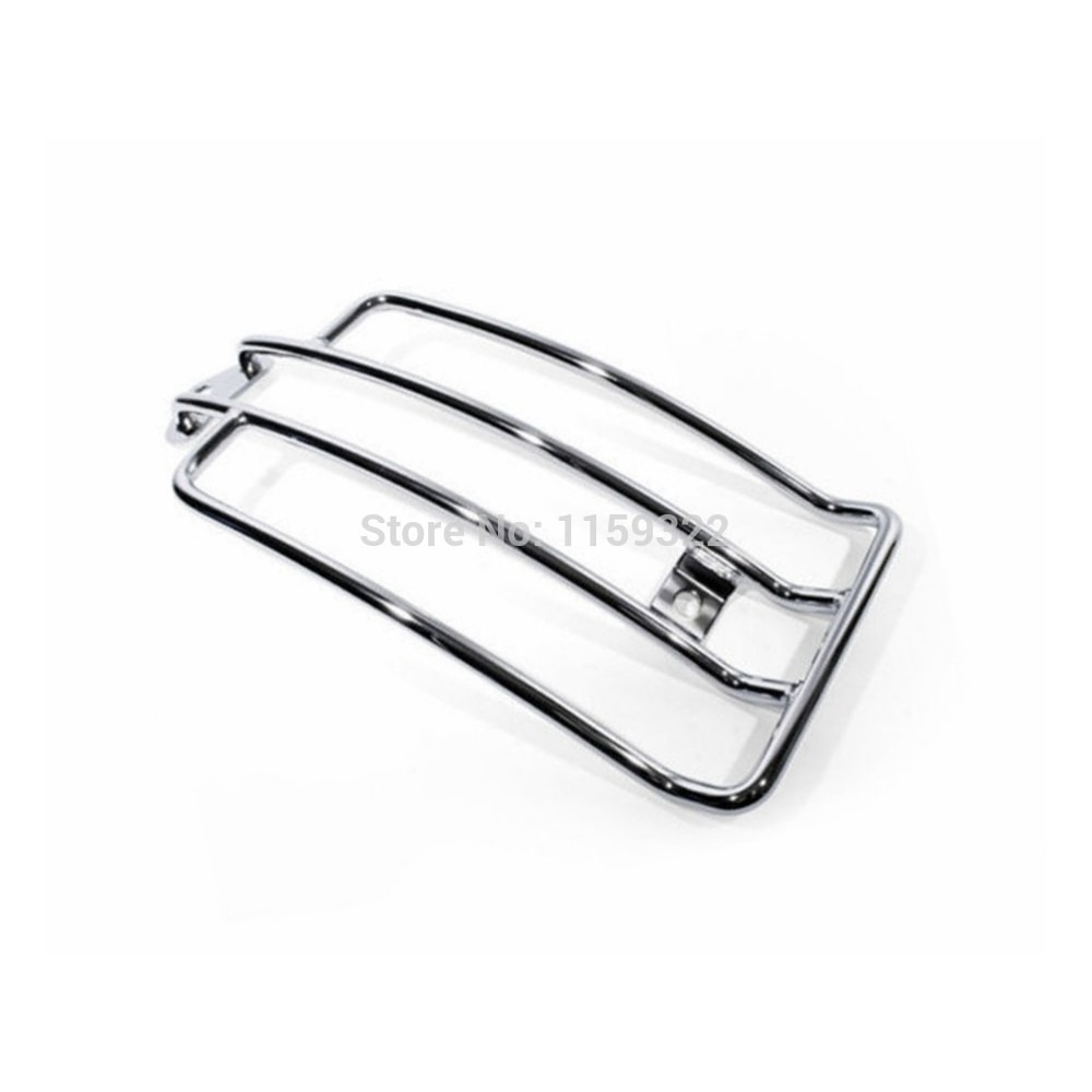 Chrome Motorcycle Solo Seat Luggage Rack Rear Fender Rack for Harley Davidson Sportster XL 883 1200 2004-2018 2017 2016 2015 Up