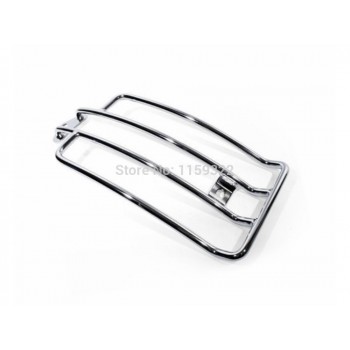 Chrome Motorcycle Solo Seat Luggage Rack Rear Fender Rack for Harley Davidson Sportster XL 883 1200 2004-2018 2017 2016 2015 Up