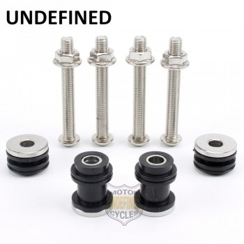 Motorcycle Backrest Sissy Bar Detachable Docking Hardware Kit For Harley Sportster 883 1200 2004 2005-2015 2016 2017 UNDEFINED