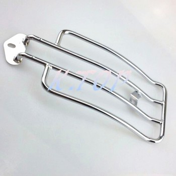 Motorcycle Raider Chrome Luggage Rack for Stock Solo Seat fit for Harley Sportster XL 1985-2003