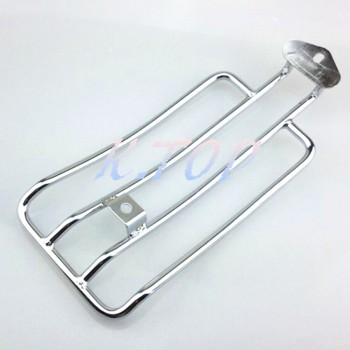 Motorcycle Raider Chrome Luggage Rack for Stock Solo Seat fit for Harley Sportster XL 1985-2003