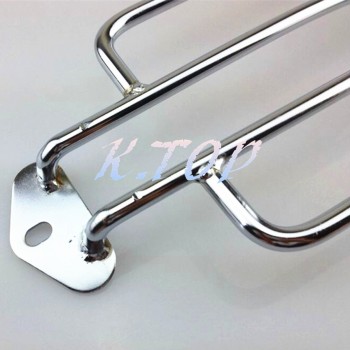 Motorcycle Raider Chrome Luggage Rack for Stock Solo Seat fit for Harley Sportster XL 1985-2003