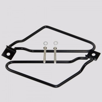 Kumeed 2pcs Motorcycle Saddlebags Brackets Support for Harley Davidson Xl883/1200 Hd1450/1584