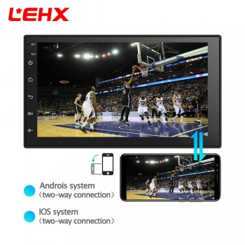 7Car Android8.1 Car Radio Stereo GPS Navigation Bluetooth USB 2 Din Touch Car Multimedia Player Audio Player Autoradio Rated