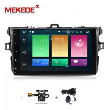 PX5 4g+32gb 9 Android 8.0 Car DVD multimedia Player Wifi GPS map OBD Radio camera BT For Toyota Corolla 2006 - 2009 2010 2011