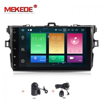 PX5 4g+32gb 9 Android 8.0 Car DVD multimedia Player Wifi GPS map OBD Radio camera BT For Toyota Corolla 2006 - 2009 2010 2011