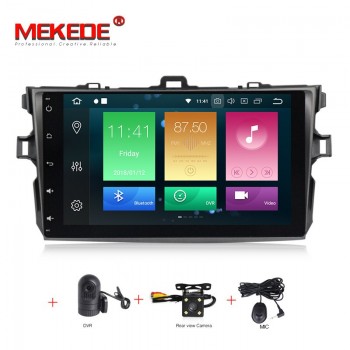 PX5 4g+32gb 9 Android 8.0 Car DVD multimedia Player Wifi GPS map OBD Radio camera BT For Toyota Corolla 2006 - 2009 2010 2011