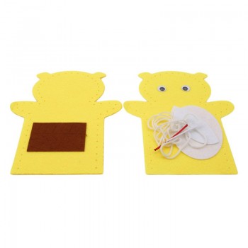 Self Made DIY Cute Cartoon Animals Doll Kids Glove Finger Education Learning Craft Toys Fun Funny Gadgets Interesting Toys Gift
