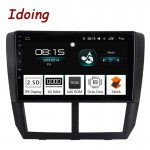 Idoing 1Din 9Car Radio GPS Multimedia Player Android 8.0 For Subaru Forester 2008-2012 4G+64G Octa Core Navigation Fast Boot