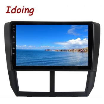 Idoing 1Din 9Car Radio GPS Multimedia Player Android 8.0 For Subaru Forester 2008-2012 4G+64G Octa Core Navigation Fast Boot