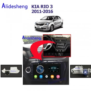 Android 8.1 Car Radio BT Multimedia Player Navigation GPS For KIA RIO 3 4 2010 2011 2012 2013 2014 2015 2016 2017 2018 2 din rio