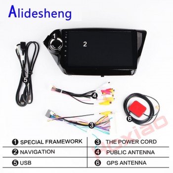 Android 8.1 Car Radio BT Multimedia Player Navigation GPS For KIA RIO 3 4 2010 2011 2012 2013 2014 2015 2016 2017 2018 2 din rio