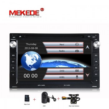 In stock 2DIN Car GPS Navi for VW Volkswagen PASSAT Golf 4 T4 Passat B5 Sharan CHICO dvd palyer radio aduio BT RDS free MIC Map