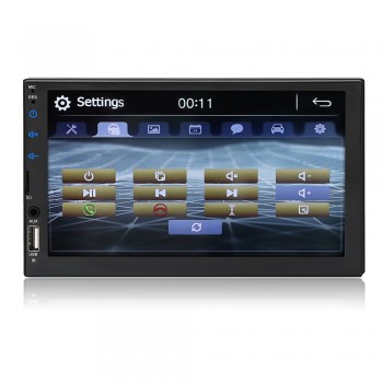 Private subwoofer 7703UM Car Radio HD 7 Touch Screen Stereo 2 Din Bluetooth FM SD USB Aux Input mirror link Android Mp5 Player