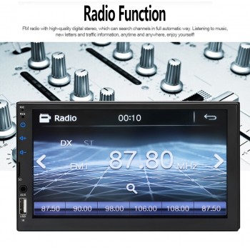 Private subwoofer 7703UM Car Radio HD 7 Touch Screen Stereo 2 Din Bluetooth FM SD USB Aux Input mirror link Android Mp5 Player