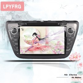 2 Din Octa Core 4G RAM Android 8.0 Car DVD GPS Fit SUZUKI SX4 S-CROSS 2014 2015-2018 Auto Head Multimedia Stereo Navigation Unit