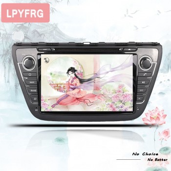 2 Din Octa Core 4G RAM Android 8.0 Car DVD GPS Fit SUZUKI SX4 S-CROSS 2014 2015-2018 Auto Head Multimedia Stereo Navigation Unit