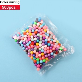 Aqua Beads DIY Water Spray Magic Beads cuentas AquaBeads Hand Making set 3D Puzzle Cartoon Accessories Toolkit Toy for Children