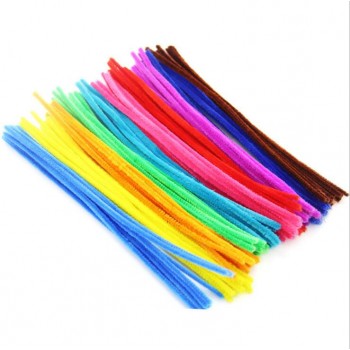 100pcs Montessori Materials Chenille Puzzles Toys For Children Educational Toys Crafts for Kids Pipe Cleaner Handmade DIY Toy