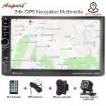 autoradio 2 din gps 7 inch touch screen car radio car multimedia player auto radio GPS Navigation  mp5 audio Stereo 7020G