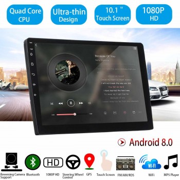 Car Multimedia Player 10.1 2G+32G for Android 8 Car Stereo 2DIN bluetooth WIFI GPS Nav Quad Core Radio Video MP5 Player