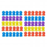 12balloon/set 7color The Oonies bubble ball game play set only fitting balloon beads kids funny table game toy