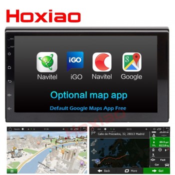 7 Android Car Radio Stereo GPS Navigation Bluetooth USB +DAB 2 Din Touch Car Multimedia Player Audio Player Autoradio 2DIN