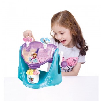 100FUN Children Two-color Ice Cream Machine Toy Frozen Girl Manual DIY Material Crafts Toys For Children Birthday Gifts