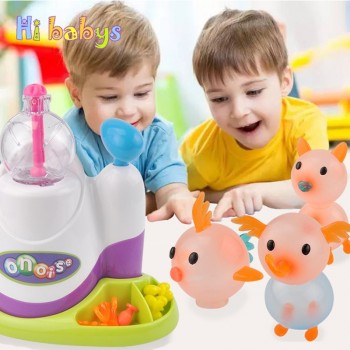 Innovative Handmade Sticky Ball Children Educational Toys DIY Creative Viscose Balloon English Version Puzzle Toy Kid Funny Gift