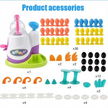 Innovative Handmade Sticky Ball Children Educational Toys DIY Creative Viscose Balloon English Version Puzzle Toy Kid Funny Gift