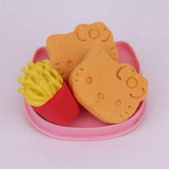 100FUN Happy Lunch Wheat Mud Clay Mold Childrens Handmade Toys Kindergarten Child Craft