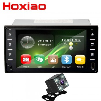 hoxiao multimedia player BT  7 inch 2din car radio car MP3 MP4 MP5 For Toyota Camry/Vios/Corolla/wish/Altis/ 20CM*10CM noAndroid