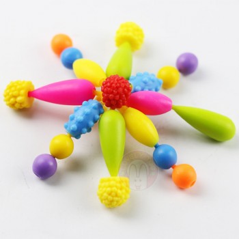 370pcs Pop Beads Toys Creativel Arts And Crafts For Kids Bracelet Snap Together Jewelry Fashion Kit Educational Toy For Children