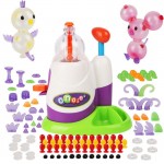 Innovative Kids Craft Handmade Toys Sticky Ball Inflatable DIY Funny Music Toy English Version Boys Girls Gift